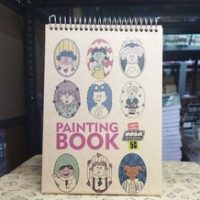 دفتر 50 برگ سیمی رقعی نخودی _ کد 447/نودا