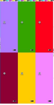 دفتر یادداشت 7*11خط دارمجلد001 (7رنگ)/شبگون