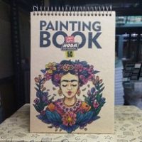 دفتر 50 برگ سیمی رقعی نخودی _ کد 442/نودا