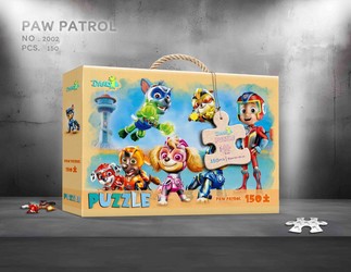 پازل جعبه ای 150 قطعه _ سگ های نگهبان/دانشمندان کوچک