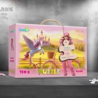 پازل جعبه ای 150 قطعه _ باربی/دانشمندان کوچک