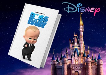 اورجینال بچه رئیس _ The BOSS BABY _ جلد پارچه ای/معیارعلم