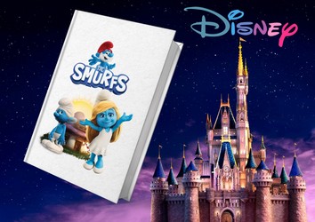 اورجینال اسمورف ها _ The SMURFS _ جلد پارچه ای/معیارعلم