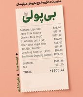 بی پولی / مضامین