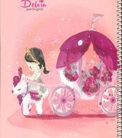 دفتر نقاشی 40 برگ کد 0133/دلوین