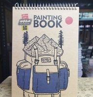 دفتر 50 برگ سیمی رقعی سفید _ کد420/نودا